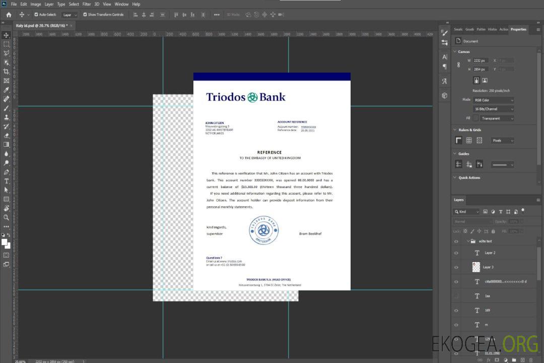 Pays , Bas , Triodos bank , reference template